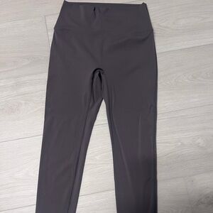 Women's High-Waisted Gray/Brown Leggings